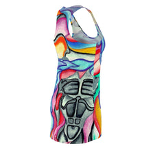 Load image into Gallery viewer, Bohemian Floral Racerback Dress for Women - Perfect Summer Style & Festival Wear