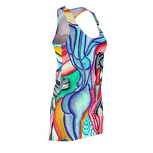 Load image into Gallery viewer, Bohemian Floral Racerback Dress for Women - Perfect Summer Style & Festival Wear