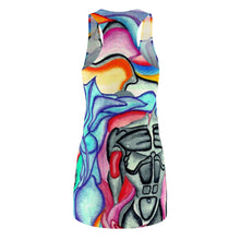 Load image into Gallery viewer, Bohemian Floral Racerback Dress for Women - Perfect Summer Style & Festival Wear