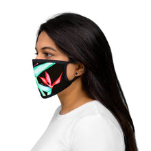 Load image into Gallery viewer, Birds of Paradise Mixed-Fabric Face Mask