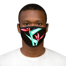 Load image into Gallery viewer, Birds of Paradise Mixed-Fabric Face Mask