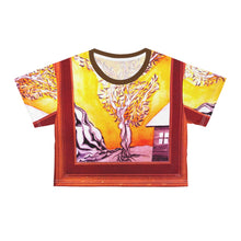Load image into Gallery viewer, Crop Tee (AOP)