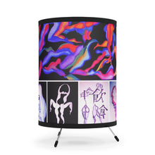 Load image into Gallery viewer, Tripod Lamp with High-Res Printed Shade, US\CA plug