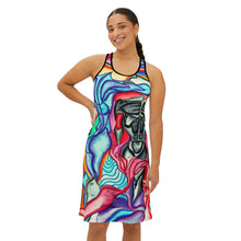 Load image into Gallery viewer, Women's Racerback Dress (AOP)