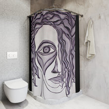Load image into Gallery viewer, Polyester Shower Curtain