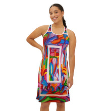Load image into Gallery viewer, Women's Racerback Dress (AOP)