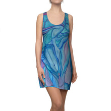 Load image into Gallery viewer, Women's Cut &amp; Sew Racerback Dress (AOP)