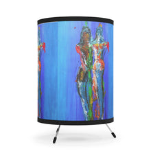 Load image into Gallery viewer, Tripod Lamp with High-Res Printed Shade, US\CA plug