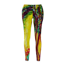 Load image into Gallery viewer, Women's Cut &amp; Sew Casual Leggings (AOP)