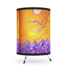 Load image into Gallery viewer, Tripod Lamp with High-Res Printed Shade, US\CA plug