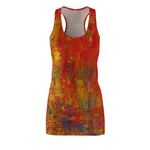 Load image into Gallery viewer, Women's Cut &amp; Sew Racerback Dress (AOP)