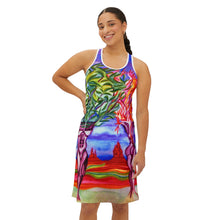Load image into Gallery viewer, Women's Racerback Dress (AOP)