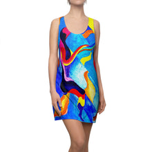 Load image into Gallery viewer, Women's Cut &amp; Sew Racerback Dress (AOP)