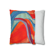Load image into Gallery viewer, Spun Polyester Square Pillow Case