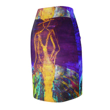 Load image into Gallery viewer, Women's Pencil Skirt (AOP)