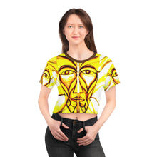 Load image into Gallery viewer, Crop Tee (AOP)