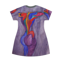 Load image into Gallery viewer, T-Shirt Dress (AOP)