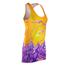 Load image into Gallery viewer, Women's Cut &amp; Sew Racerback Dress (AOP)