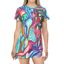 Load image into Gallery viewer, T-Shirt Dress (AOP)