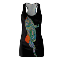 Load image into Gallery viewer, Women's Cut &amp; Sew Racerback Dress (AOP)