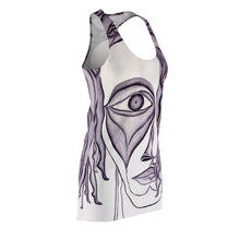 Load image into Gallery viewer, Women's Cut &amp; Sew Racerback Dress (AOP)