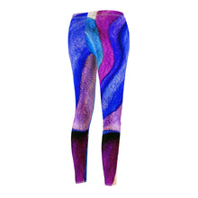 Load image into Gallery viewer, Women's Cut &amp; Sew Casual Leggings (AOP)