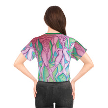 Load image into Gallery viewer, Crop Tee (AOP)