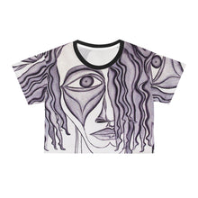 Load image into Gallery viewer, Crop Tee (AOP)