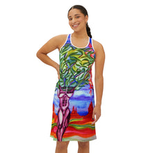 Load image into Gallery viewer, Women's Racerback Dress (AOP)