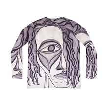 Load image into Gallery viewer, Women's Long Sleeve V-neck Shirt (AOP)