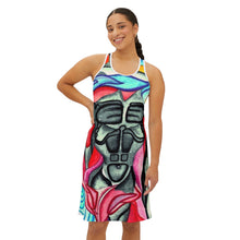 Load image into Gallery viewer, Women's Racerback Dress (AOP)