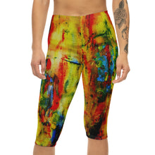 Load image into Gallery viewer, Women’s Capri Leggings (AOP)