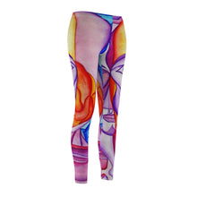 Load image into Gallery viewer, Women's Cut &amp; Sew Casual Leggings (AOP)