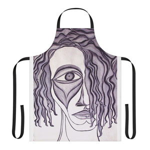 Apron, 5-Color Straps (AOP)