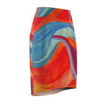 Load image into Gallery viewer, Women's Pencil Skirt (AOP)