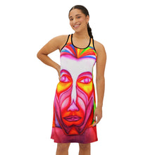 Load image into Gallery viewer, Women's Racerback Dress (AOP)