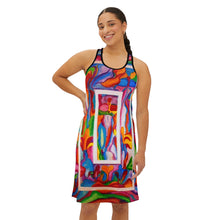 Load image into Gallery viewer, Women's Racerback Dress (AOP)