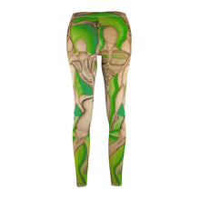 Load image into Gallery viewer, Women's Cut &amp; Sew Casual Leggings (AOP)