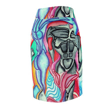 Load image into Gallery viewer, Women's Pencil Skirt (AOP)