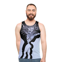 Load image into Gallery viewer, Artistic Unisex Tank Top - Trendy Black and White Design