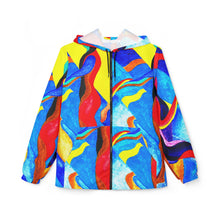 Load image into Gallery viewer, Windbreaker Jacket (AOP)