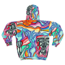 Load image into Gallery viewer, Unisex Zip Hoodie (AOP)