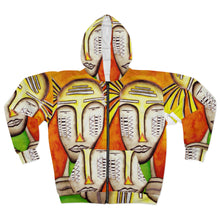 Load image into Gallery viewer, Unisex Zip Hoodie (AOP)