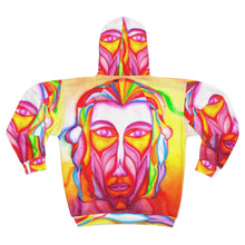 Load image into Gallery viewer, Unisex Zip Hoodie (AOP)