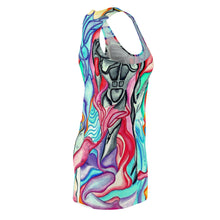 Load image into Gallery viewer, Women's Cut &amp; Sew Racerback Dress (AOP)
