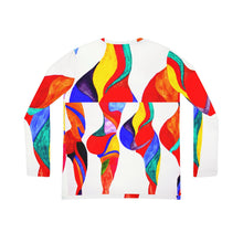 Load image into Gallery viewer, Women's Long Sleeve V-neck Shirt (AOP)