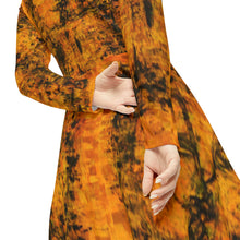 Load image into Gallery viewer, Women's Long Sleeve Dance Dress (AOP)