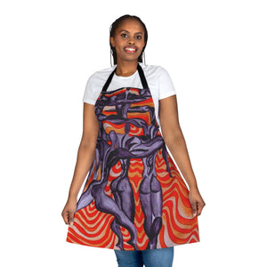 Apron, 5-Color Straps (AOP)