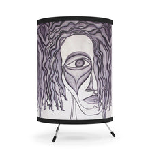 Load image into Gallery viewer, Tripod Lamp with High-Res Printed Shade, US\CA plug