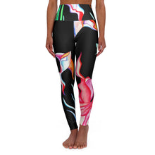 Load image into Gallery viewer, Floral High Waisted Yoga Leggings - Colorful Sports Leggings for Fitness &amp; Lifestyle
